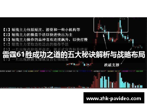雷霆61胜成功之道的五大秘诀解析与战略布局 雷霆61胜成功之道的五大秘诀解析与战略布局